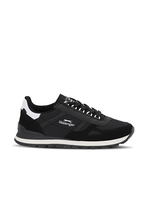SLAZENGER SEPTIMA I Erkek Siyah / Beyaz Koşu & Yürüyüş Spor Ayakkabısı