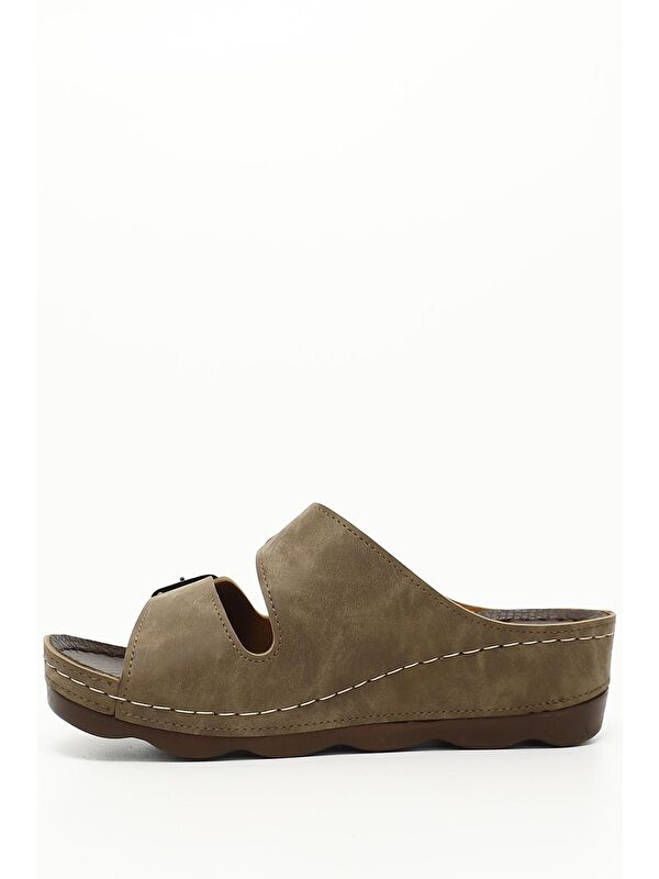 VİZON Tokalı Kadın Günlük Terlik 34054 - Görsel 4