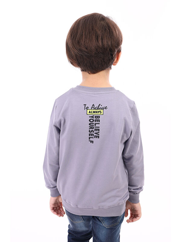 Toontoykids Erkek Çocuk Baskılı Sweatshirt