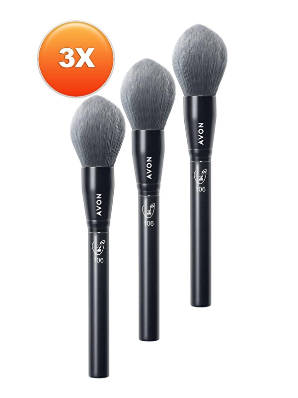 AVON Büyük Yüz Fırçası 3'lü Set