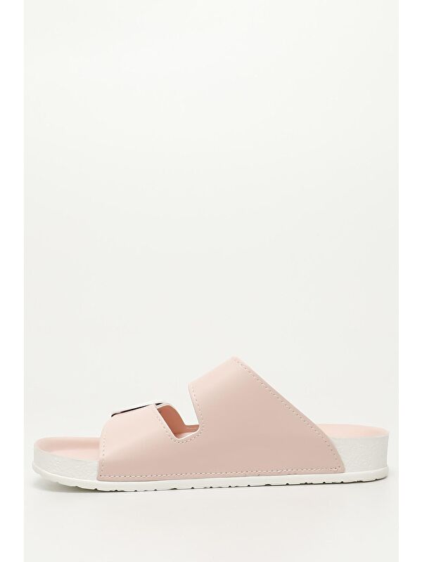 PEMBE Tokalı Kadın Günlük Terlik 34046 - Görsel 4