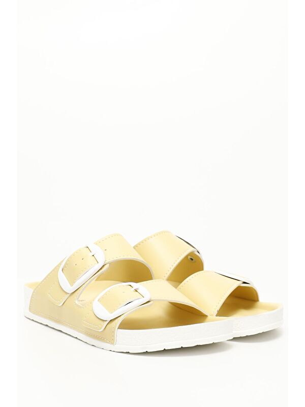 SARI Tokalı Kadın Günlük Terlik 34046 - Görsel 3