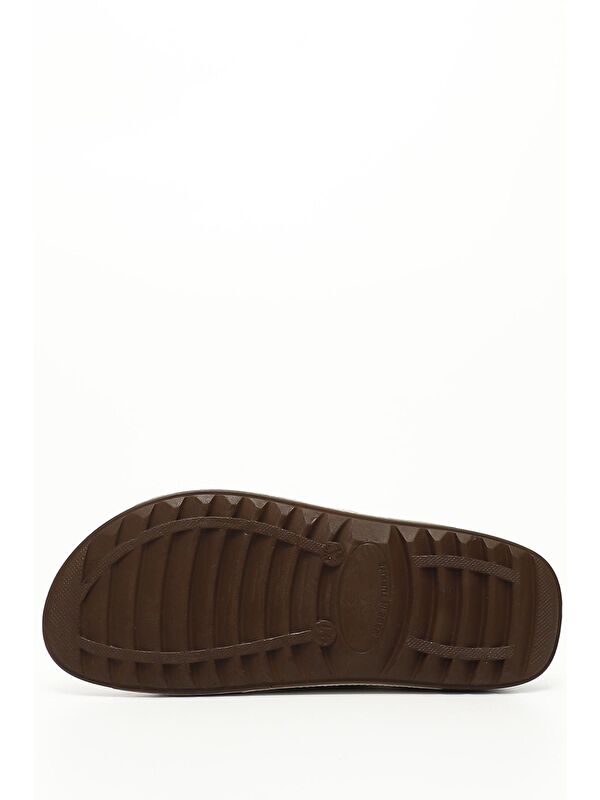 BEJ Tokalı Erkek Terlik 34062 - Görsel 5