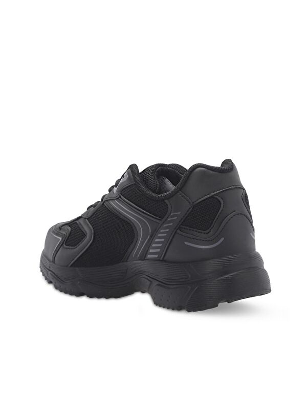 ORNELLA Kadın Sneaker Ayakkabı Siyah / Koyu Gri - Görsel 4