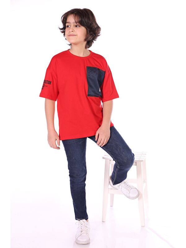 Toontoykids Erkek Çocuk Break The Lımıts Baskılı Tişört