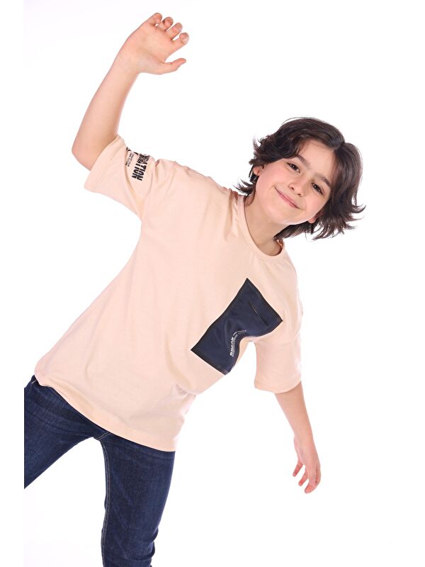 Toontoykids Erkek Çocuk Break The Lımıts Baskılı Tişört