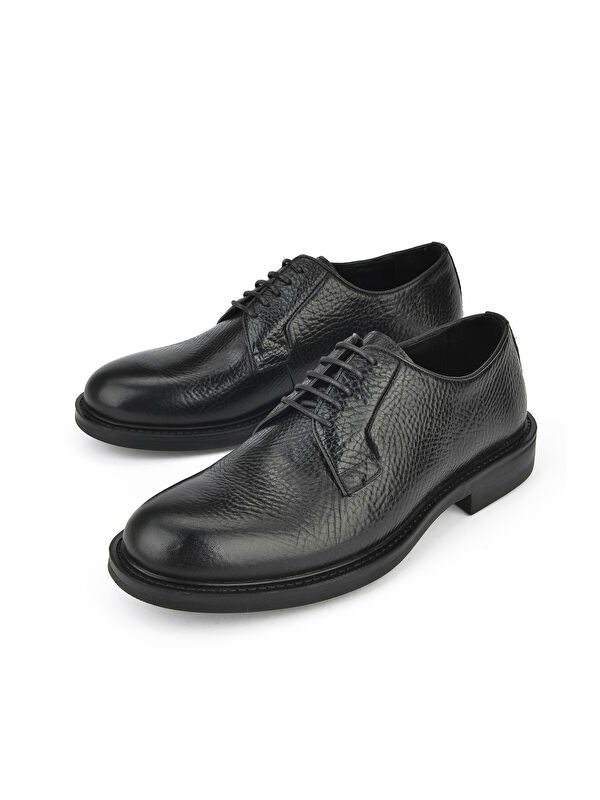 Erkek Hakiki Deri Ayakkabı 143986Z4131 Siyah - Görsel 2