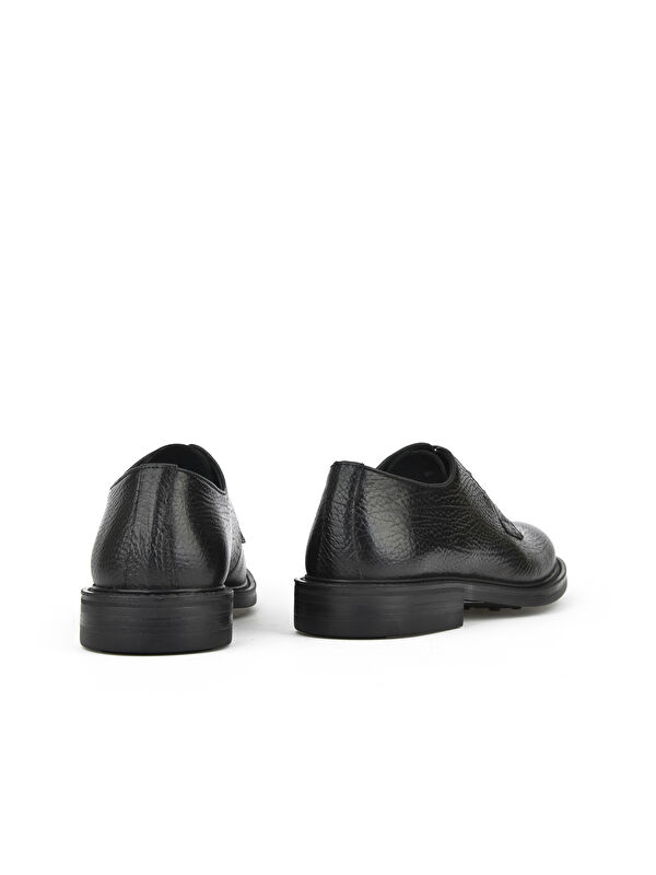 Erkek Hakiki Deri Ayakkabı 143986Z4131 Siyah - Görsel 4