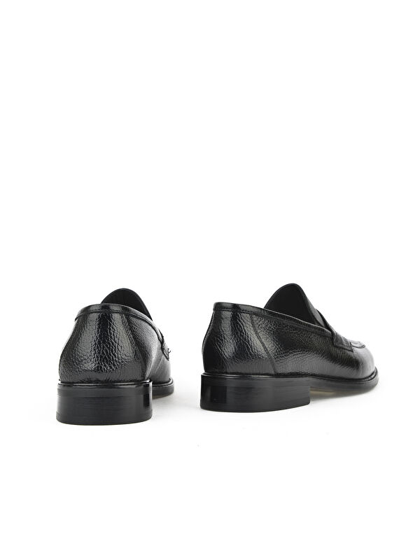 Erkek Hakiki Deri Klasik Ayakkabı 1511027Z468 Siyah - Görsel 4