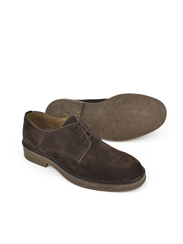 Erkek Hakiki Deri Ayakkabı 1431043Z0210 Kahve - Görsel 3