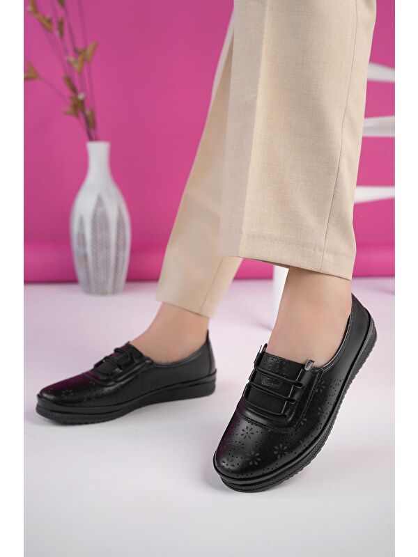 Jasen Günlük Klasik Rahat Ortopedik Kadın Ayakkabı - Görsel 4