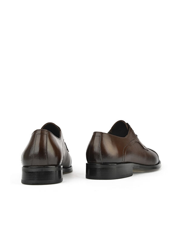 Erkek Hakiki Deri Klasik Ayakkabı 1511027Z029 Kahve - Görsel 4