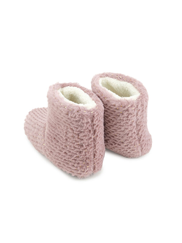 Kadın Kışlık Sessiz Taban Ev Panduf Bot - Görsel 4