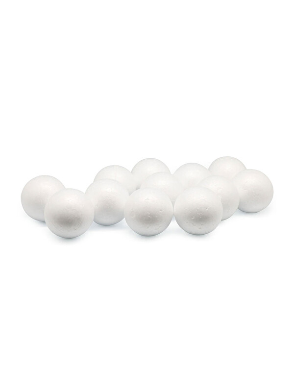 Bubu Bu-Bu Strafor Köpük Top 3cm 12 Parça BUBU-KP0002