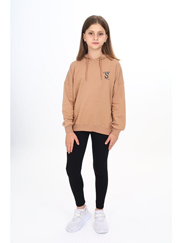 Toontoykids Kız Çocuk Baskılı Taytlı Takım