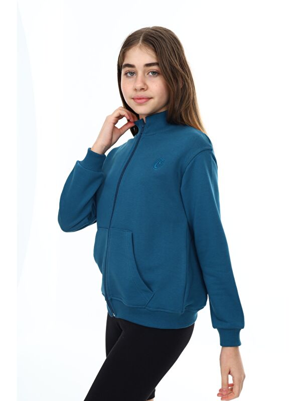 Toontoykids Kız Çocuk Nakışlı Hırka