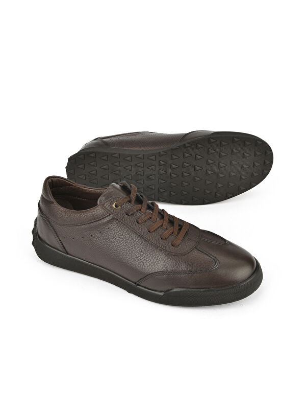 Erkek Hakiki Deri Ayakkabı 1511025Z2023 Kahve - Görsel 5
