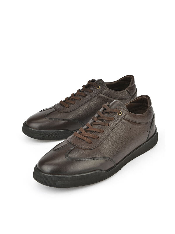 Erkek Hakiki Deri Ayakkabı 1511025Z2023 Kahve - Görsel 6