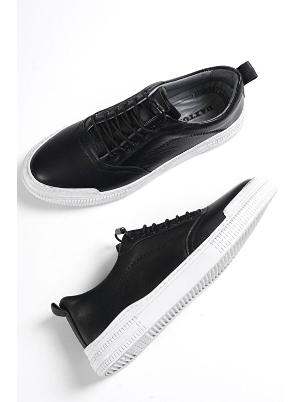 Ortopedik Sneaker Hakiki Deri Erkek Ayakkabı - Görsel 4