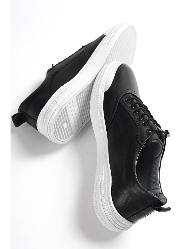 Ortopedik Sneaker Hakiki Deri Erkek Ayakkabı - Görsel 6