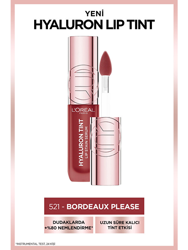 L'Oreal Paris L'Oréal Paris Hyaluron Lip Tint - 521 Bordeaux Please