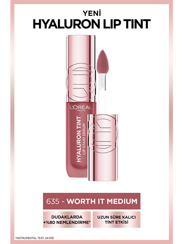 L'Oreal Paris L'Oréal Paris Hyaluron Lip Tint - 635 Worth It Medium