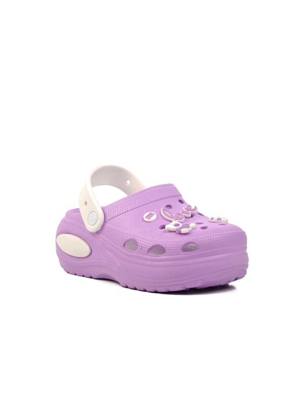 Lila Kadın Sabo Terlik 642 - Görsel 4