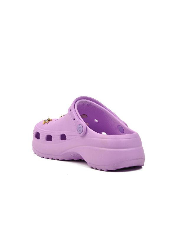 Lila Kadın Sabo Terlik 205 - Görsel 5