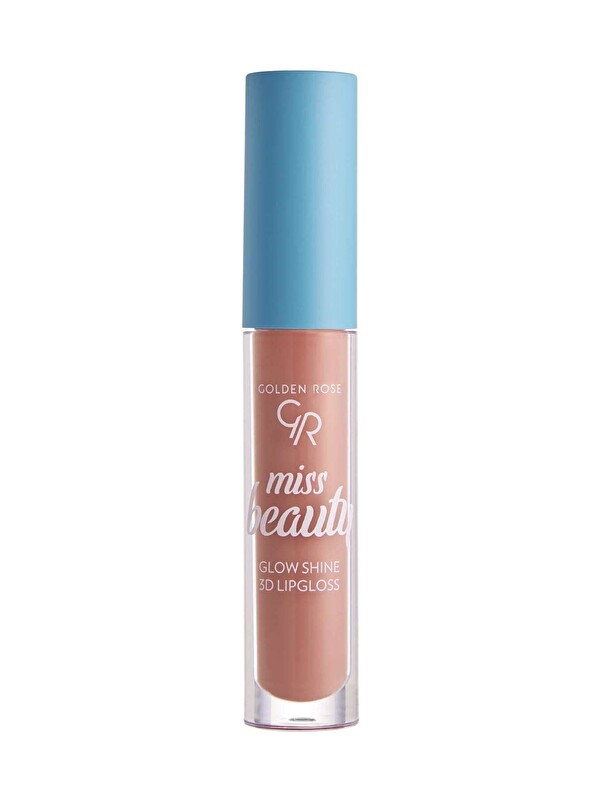 GOLDEN ROSE Miss Beauty Glow Shine 3d Lipgloss No: 03 Soft Peach - Dudak Parlatıcısı