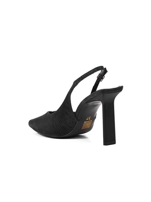 Siyah Kadın Abiye Ayakkabı 298226 - Görsel 5