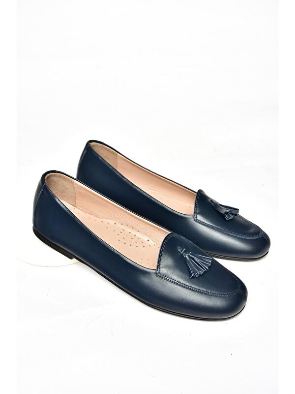 Fox Shoes Lacivert Fox Shoes Babet R6670012 Kadın