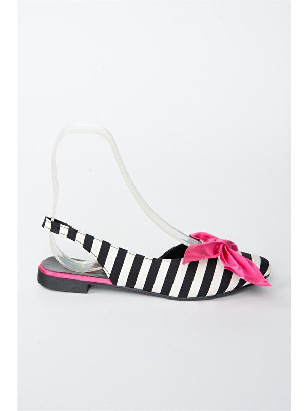 Fox Shoes Siyah Fox Shoes Babet H726809004 Kadın