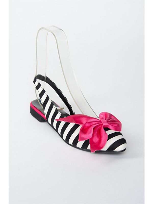 Fox Shoes Siyah Fox Shoes Babet H726809004 Kadın