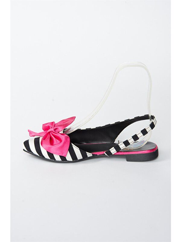 Fox Shoes Siyah Fox Shoes Babet H726809004 Kadın