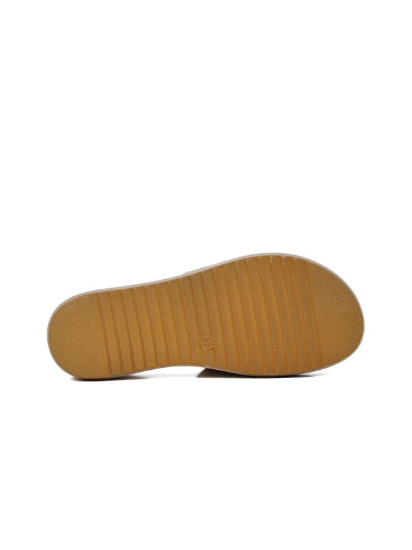 Rose Taşlı Düz Kadın Terlik 286063 - Görsel 6