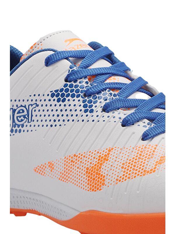 CYPRUS Erkek Futbol Ayakkabı Beyaz / Saks Mavi - Görsel 5