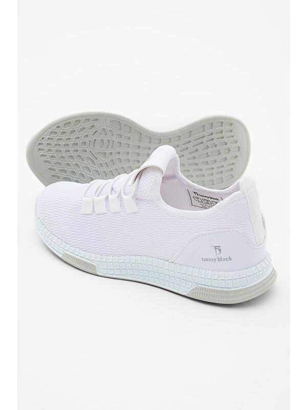 Çocuk Unisex Beyaz Rahat Ayakkabı - Görsel 3