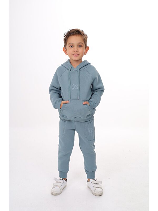 Toontoykids Erkek Çocuk Nakışlı Eşofman Takım