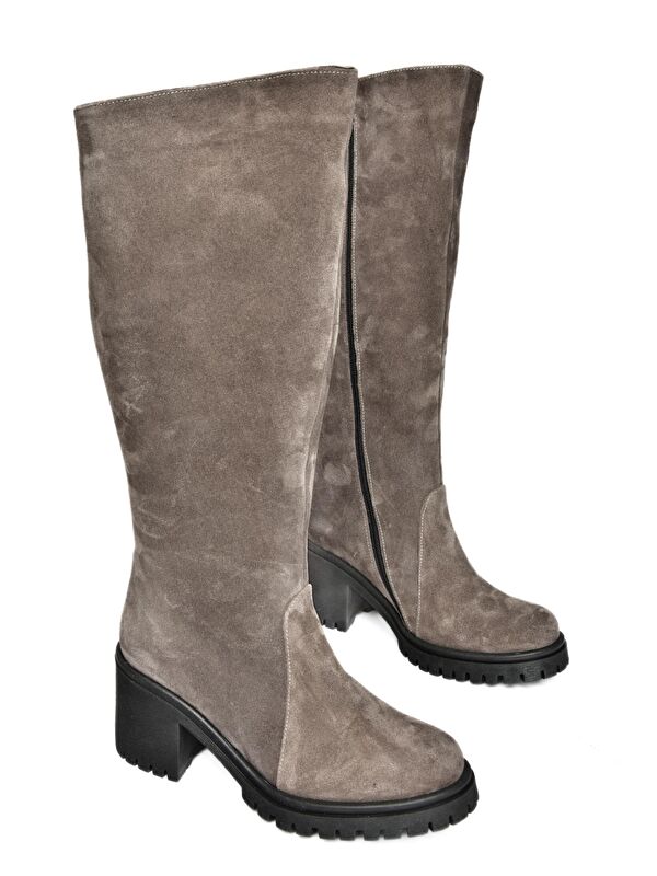 R6540477 Füme Kadın Çizme - Görsel 6