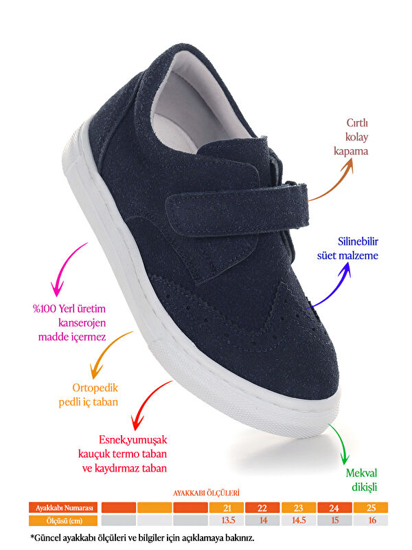 Richie Cırtlı İlk Adım Günlük Erkek Bebek Casual Ayakkabı - Görsel 3