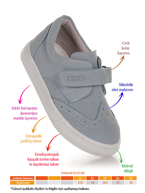 Richie Cırtlı İlk Adım Günlük Erkek Bebek Casual Ayakkabı - Görsel 3