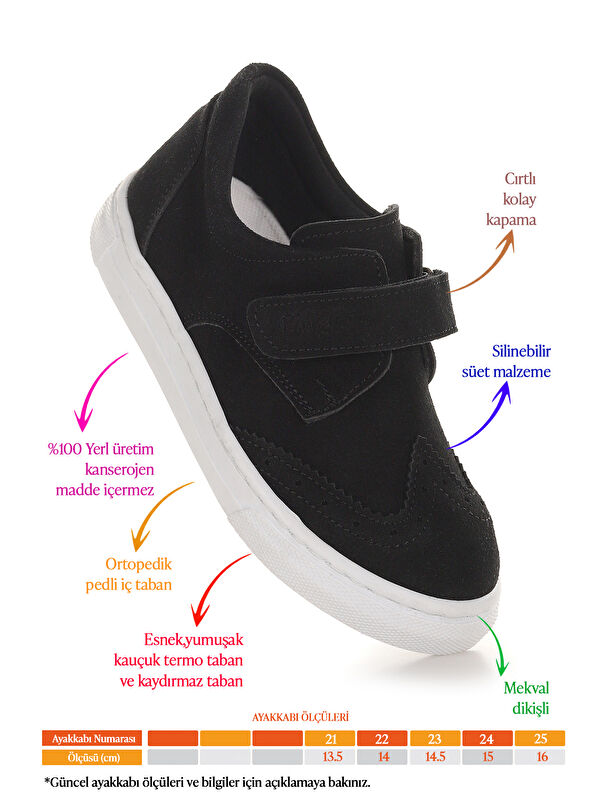 Richie Cırtlı İlk Adım Günlük Erkek Bebek Casual Ayakkabı - Görsel 3