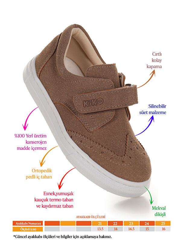 Richie Cırtlı İlk Adım Günlük Erkek Bebek Casual Ayakkabı - Görsel 3