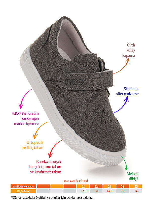 Richie Cırtlı İlk Adım Günlük Erkek Bebek Casual Ayakkabı - Görsel 3