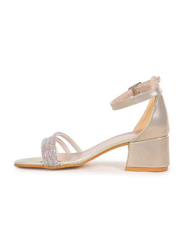 Nobe Günlük Kız Çocuk 4 Cm Topuklu Sandalet Ayakkabı - Görsel 5