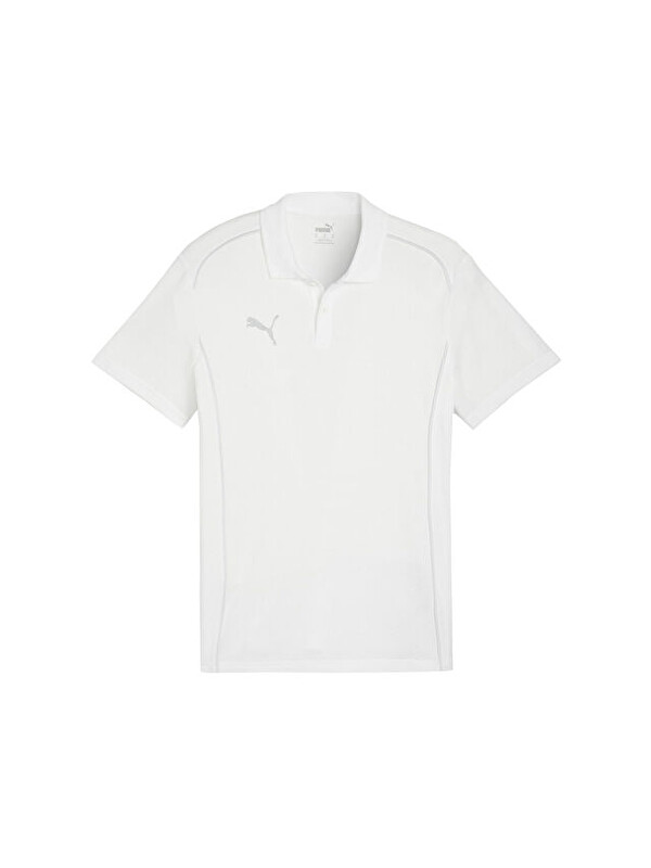 Puma Teamfinal Casuals Polo Erkek Futbol Antrenman Polo Tişörtü 65853504 Beyaz