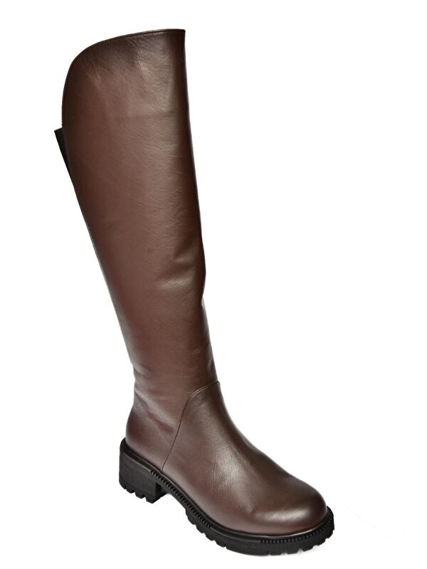 N6540328 Kahverengi Kadın Çizme - Görsel 8