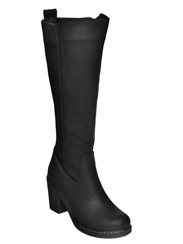 R6740707 Siyah Kadın Çizme - Görsel 7