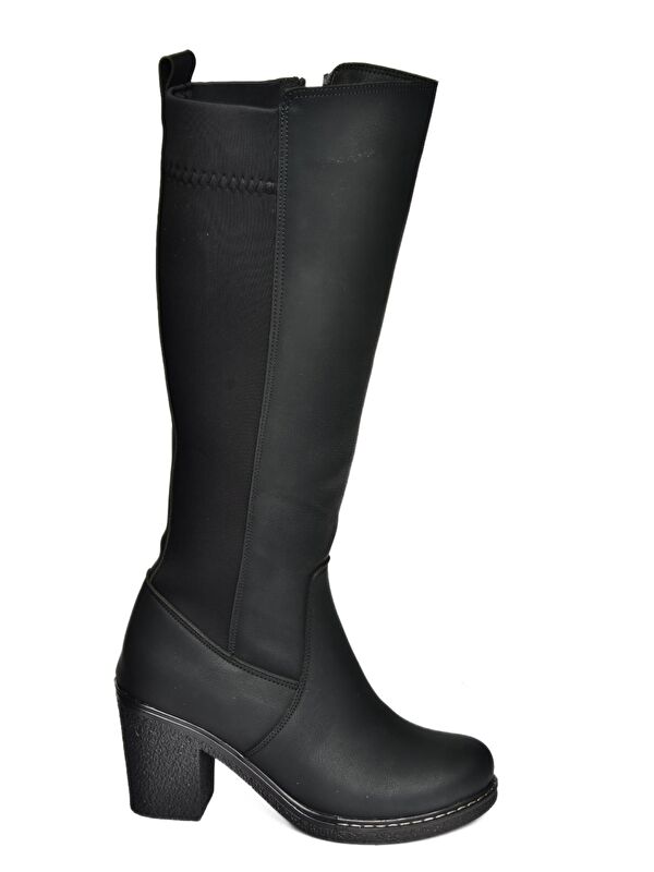 R6740707 Siyah Kadın Çizme - Görsel 9