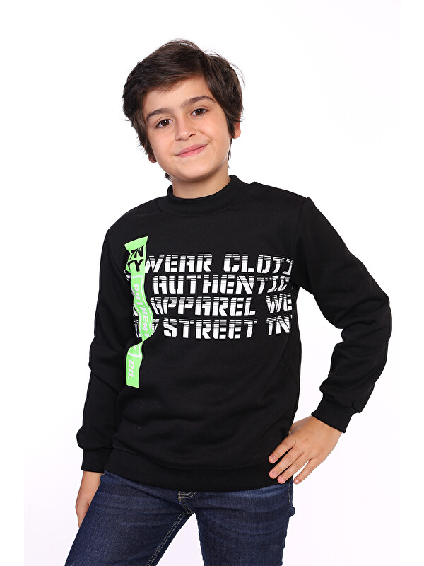 Toontoykids Erkek Çocuk Tnty Baskılı Sweatshirt